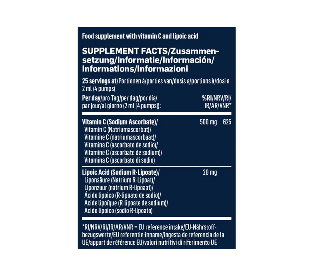 Liposomal Vitamin C with R-Lipoic Acid (50 ml)